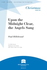 Upon the Midnight Clear, the Angels Sang SAB choral sheet music cover